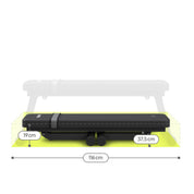 Zipro klappbare Trainingsbank Plank, Flachbank mit Tragegurt und Befestigungsgurt, Belastung 230kg, multifunktionale Hantelbank